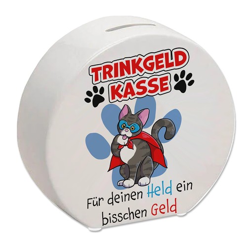 Spardose für trinkgeld - für,