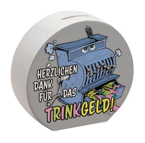 Trinkgeld spardose aus holz - trinkgeld,