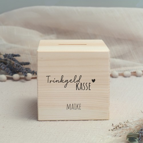 Spardose trinkgeldkasse holz - spardose,