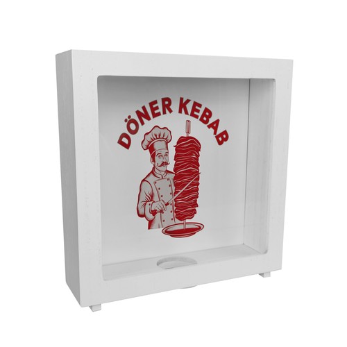 Döner kebab logo trinkgeld - döner,