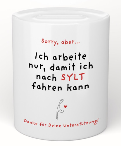 Spardose trinkgeld ich - trinkgeld,