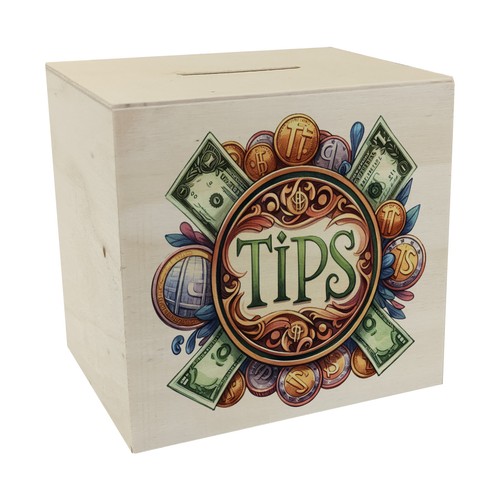 Trinkgeld retro spardose - retro,