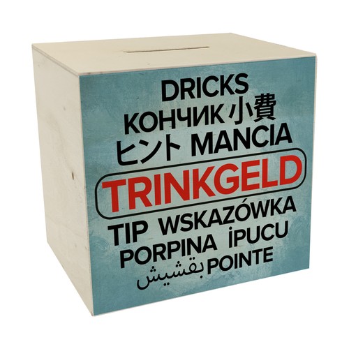 Trinkgeld verschiedenen - in,