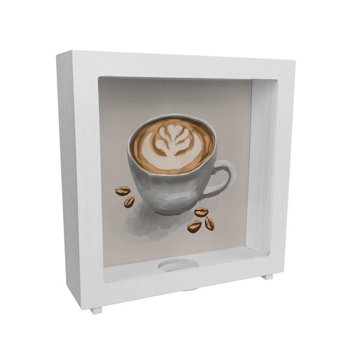 Trinkgeld kaffeekasse rahmen - trinkgeld,